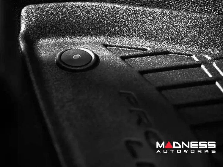 Volkswagen ID. Buzz  Floor Liners - All-Weather - Pro Line - Black